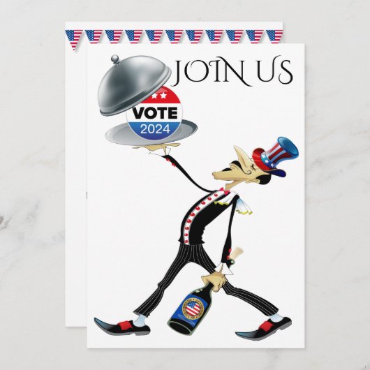 Diving Election 2024 Einladung (Vorne/Hinten)