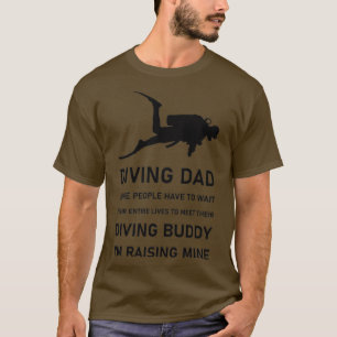 Diving Papa Scuba Diver Scuba Diving 12 T-Shirt