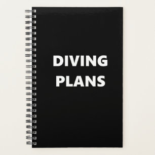 Diving Planer Sport Theme Diving Pläne
