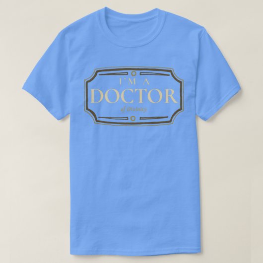 Divinity Doctorate Degree Doktortitel Abschluss Ge T-Shirt (Design vorne)
