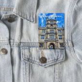 Divinity in Stone - Bodleian Library, Oxford Button (Insitu)
