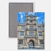 Divinity in Stone - Bodleian Library, Oxford Magnet (Vorderseite/Rückseite)