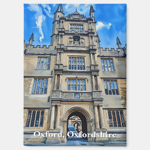 Divinity in Stone - Bodleian Library, Oxford Magnet