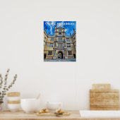 Divinity in Stone - Bodleian Library, Oxford Poster (Küche)
