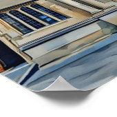 Divinity in Stone - Bodleian Library, Oxford Poster (Ecke)