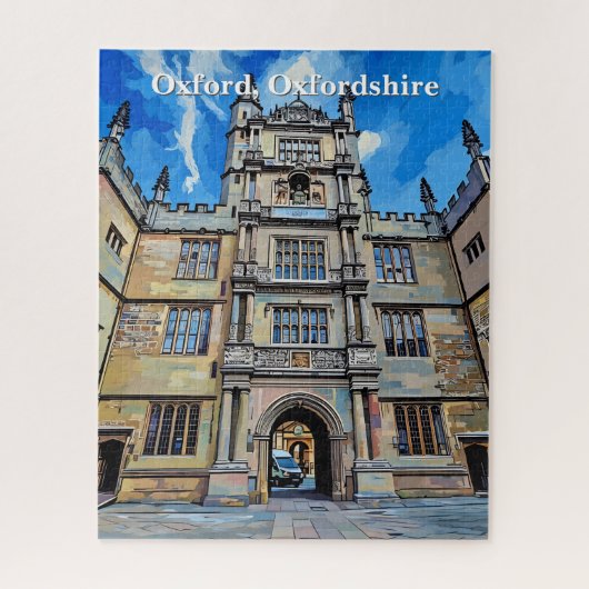 Divinity in Stone - Bodleian Library, Oxford Puzzle (Vertikal)
