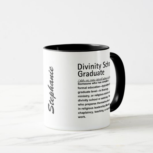 Divinity School Tasse (VorderseiteRechts)