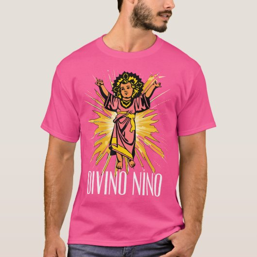 Divino Nino Jesus katholisch T-Shirt (Vorderseite)