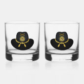 Division Cavalry Afghanistan Whiskyglas (Vorderseite)