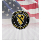 Division Cavalry Duschvorhang (Vorderseite)