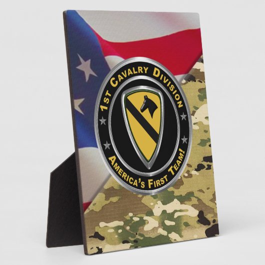 Division Cavalry Fotoplatte (Seite)