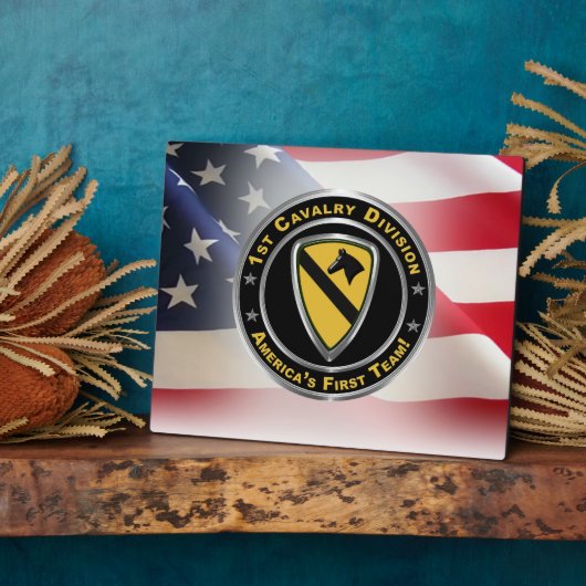 Division Cavalry Fotoplatte (Seite)