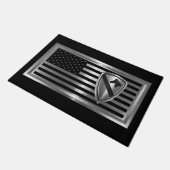 Division Cavalry Fußmatte (Schrägansicht)