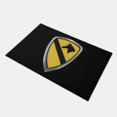 Division Cavalry Fußmatte (Schrägansicht)