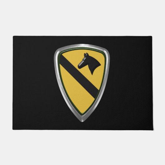 Division Cavalry Fußmatte (Vorderseite)