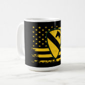 Division Cavalry Kaffeetasse (Vorderseite Links)
