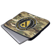 Division Cavalry Laptopschutzhülle (Vorne Knopf)