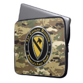 Division Cavalry Laptopschutzhülle (Vorderseite Links)