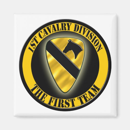 Division Cavalry Magnet (Vorne)