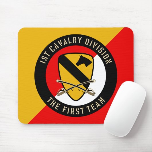 Division Cavalry Mousepad (Mit Mouse)