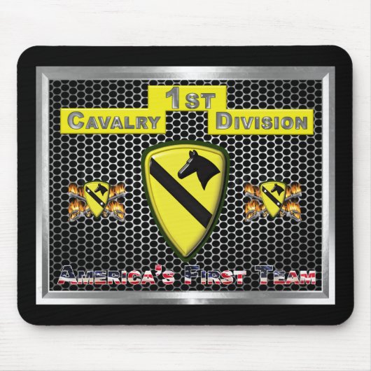 Division Cavalry Mousepad (Vorne)
