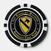 Division Cavalry Pokerchips (Vorderseite)
