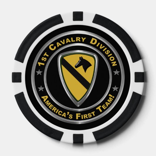 Division Cavalry Pokerchips (Vorderseite)