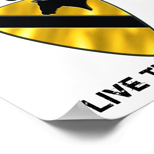 Division Cavalry Poster (Ecke)