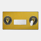 Division Cavalry Schreibtischunterlage (Tastatur & Maus)