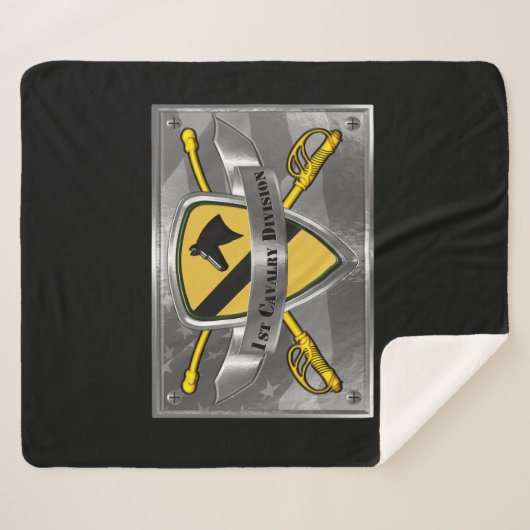 Division Cavalry Sherpadecke (Vorderseite (Horizontal))