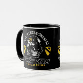 Division Cavalry Tasse (Vorderseite Links)