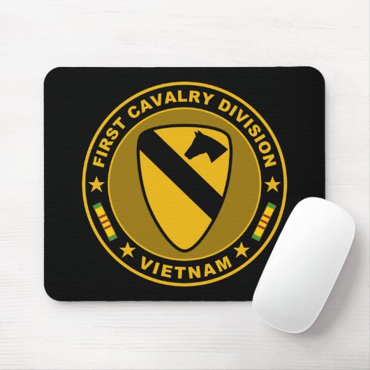 Division Cavalry Vietnam Mousepad (Mit Mouse)