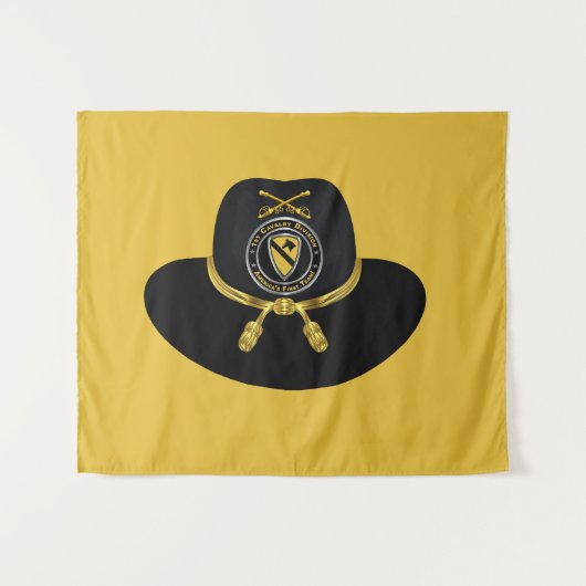 Division Cavalry Wandteppich (Vorderseite (Horizontal))