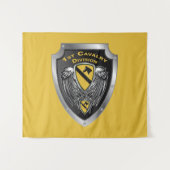 Division Cavalry Wandteppich (Vorderseite (Horizontal))