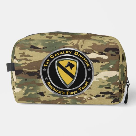 Division Cavalry Waschbeutel (Vorderseite)