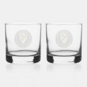 Division Cavalry Whiskyglas (Rückseite)