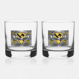 Division Cavalry Whiskyglas