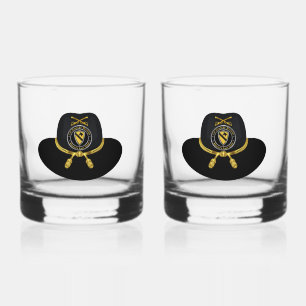 Division Cavalry Whiskyglas