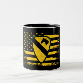 Division Cavalry Zweifarbige Tasse (Mittel)