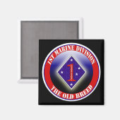 Division Marine Magnet (Vorderseite/Rückseite)