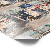 Division Street, Kelleys Island Foto Print (Ecke)