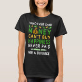 divorce I separation divorce party T-Shirt (Vorderseite)