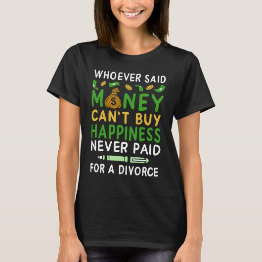 divorce I separation divorce party T-Shirt (Vorderseite)