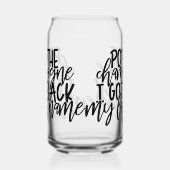 Divorce Party | Black and Gold Pop the Champagne Dosenglas (Links)