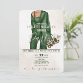 Divorce Party Celebration Invitation Einladung (Stehend Vorderseite)