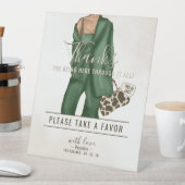 Divorce Party  Sockelschild (In Situ)