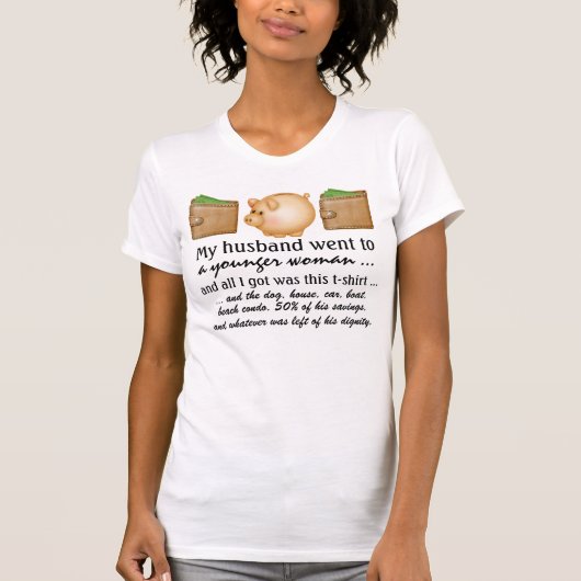 DIVORCE-T - Shirt durch SRF (Vorderseite)