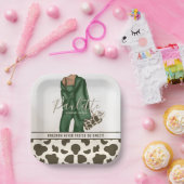 Divorce Theme Animal Skin  Pappteller (Party)