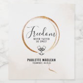 Divorce Wine Label Weinetikett (Einzelnes Label)