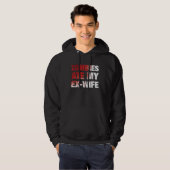 Divorcee Husband Halloween Costume Hoodie (Vorne ganz)